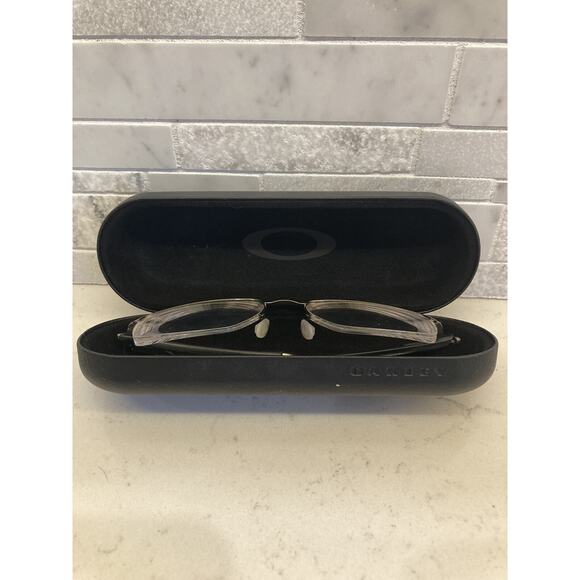 Oakley Cathode OX3233-0254 Satin Chrome Eyeglasses FRAMES ONLY 54-18 138 Unisex - Picture 8 of 8